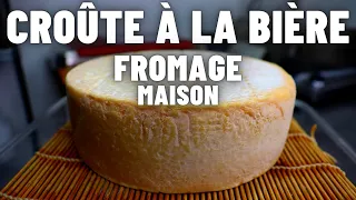 Fromage CROÛTE LAVÉE À LA BIÈRE - Recette de fromage maison