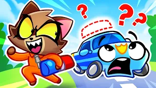 Oh No! Where Is My Siren? Police Car Song 🚔 For Kids by Purr-Purr