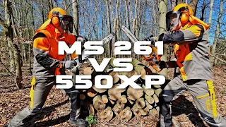 MS261 vs. 550XP2 | STIHL vs. HUSQVARNA