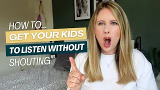 HOW TO GET YOUR KIDS TO LISTEN WITHOUT YELLING 😊 | The secret to getting your child to Listen