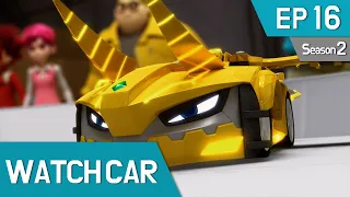 [KidsPang] Power Battle Watch Car S2 EP.16: Clash Again! Jino VS Kai