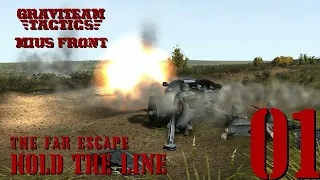 HOLD THE LINE - The Far Escape - Turns 1 & 2 - Graviteam Tactics Mius Front