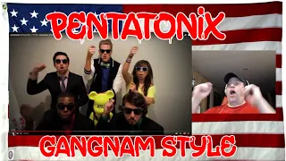 GANGNAM STYLE (강남 스타일) - Pentatonix (PSY Cover) Reaction - Scott just sang that...uh what? how?