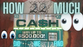 GA LOTTERY CASH 🤑SESSION🍀