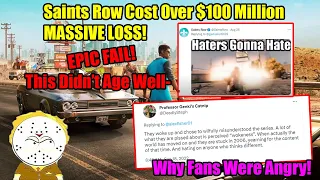 EPIC FAIL! Saints Row Reboot Cost Over $100 Million To Develop, The Devs Comments Didn't Age Well