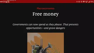 The Economist 25th Jul 2020 Macroeconomics Free Money