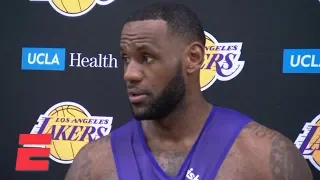 LeBron James says Lakers need a consistent 48-minute game | NBA Sound