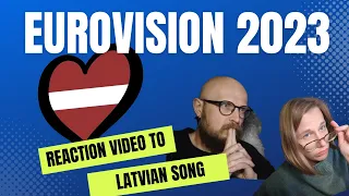 Eurovision 2023 reaction video to the song from Latvia