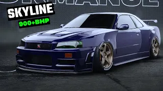 Need for Speed Unbound Gameplay - NISSAN Skyline GT-R R34 Customization | Fully Build