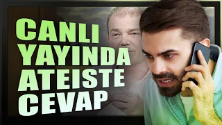 Canlı Yayında Bağlanan Ateiste Caner Taslaman'ın Cevabı