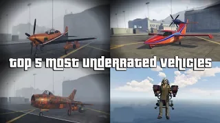 GTA Top 5 Most Underrated Vehicles everyone should own and Why