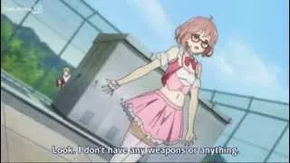 Kyoukai no kanata - Kuriyama seduction