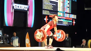 IWF Anaheim 2017 Van Vinh Trinh Snatch 136 kg Men 62 kg