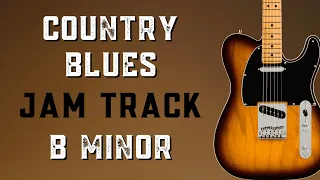Smooth Country Blues Backing Track in Bm