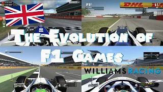 Williams at Silverstone - Britain | The Evolution of F1 Games F1 2009 - 2020