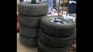 Factory N70 Toyota Hilux 4x4 Tyre options and their effects on fuel economy, grip, floatation & ride