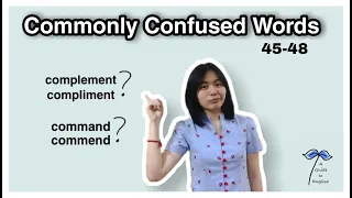 Commonly Confused Words 45-48