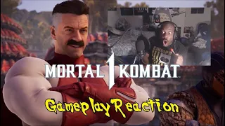 TheDarkAce REACTS: Mortal Kombat 1 Official Omni-Man Reveal Trailer