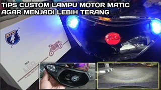 LED H4 MINI PROJECTOR RTD M01X INSTALL MATIC‼️HOW TO LOVE DEMON RTD M01X