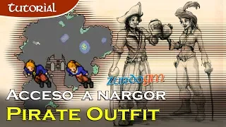 Tibia: Acceso a Nargor | Pirate Outfit | Paso a paso