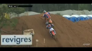 Herlings vs Febvre and Gajser MXGP Race 1 | MXGP of Portugal 2024