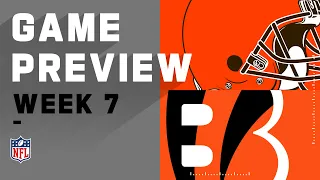 Cleveland Browns vs. Cincinnati Bengals | NFL Week 7 Game Preview