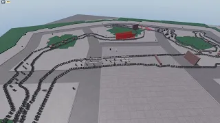 I made a race track (strongest battlegrounds)