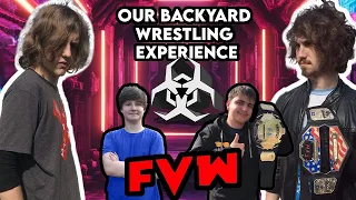 Our Backyard Wrestling Experience | Bio Sum Podcast