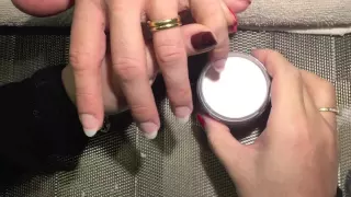 SNS Dipping French Tip   Step by step