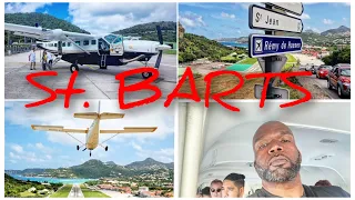 Flying out of St. Barts to St. Martin (Grand Case) - St. Barts Commuter - Cessna 208B Grand-Caravan