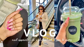 RANDOM VLOG: NAIL APPOINTMENT + PHOTOSHOOT + GYM & MORE | South African Youtuber