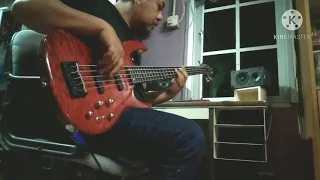 Resam Pak Belalang - Kristal (bass cover)