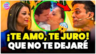 Christian Domínguez y Karla Tarazona Expresan su Amor en Vivo