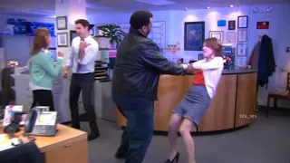 The office - Darryl Goodbye Dance off