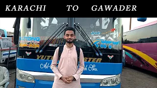 Karachi to Gawader  l Complete Bus Tour l  Road guide l Syed Afzal Ahmed Shah