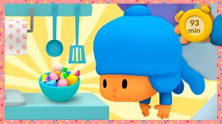 🎶 POCOYO AND NINA - Johny Johny Yes Papa Song [93 min] ANIMATED CARTOON for Children | FULL episodes