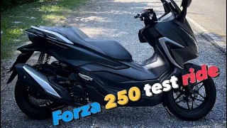 Ride Lenggong Test ride Forza 250 standard ✅ part 1 #nvx155 #forza250 #xmax250