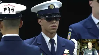 US Coast Guard Ceremonial Honor Guard Drill Team 2022 Performance Commentary