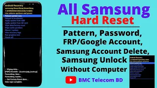 How To Hard Reset Samsung Galaxy S10/S10+, SM-G973F /SM-G975F - Unlock pattern, pin, password ,Frp