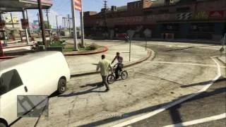 Grand Theft Auto V - Hood Safari: CJ, Ryder & Sweet GTA San Andrea Cameos Sequence Easter Egg PS3