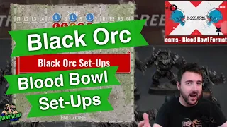 Black Orc Team Set-Up Formations for Blood Bowl - Blood Bowl 2020 (Bonehead Podcast)