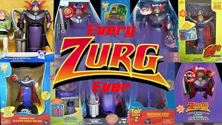 Every ZURG Ever (between 8 inch and movie-scale)