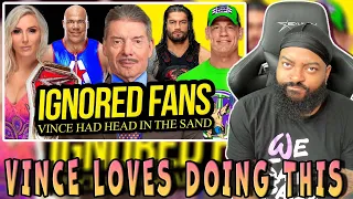 ROSS REACTS TO TIMES WWE IGNORED FANS