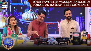 Your Favorite Waseem Badami & Iqrar ul Hassan Best Moments - ARY Digital