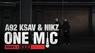 #A92 🇮🇪 Ksav x Nikz - One Mic Freestyle | GRM Daily