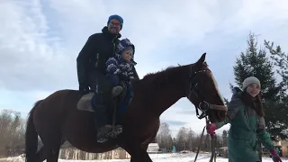 Конный поход для Пермской детской школы БушКрафта