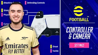 eFootball™ 2022 | 🎮 Pro Player Controller & Camera Settings