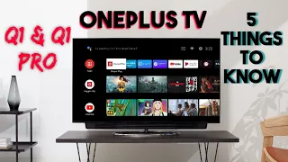 5 Things to know about OnePlus TV Q1 Series before you Buy| Long term User Perspective 🤔