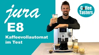 Jura E8 Kaffeevollautomat Test ⭐ 7 Getränke live +++ Milchschaum-Check