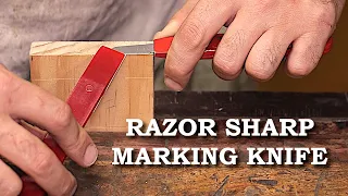 How to Sharpen a Marking Knife